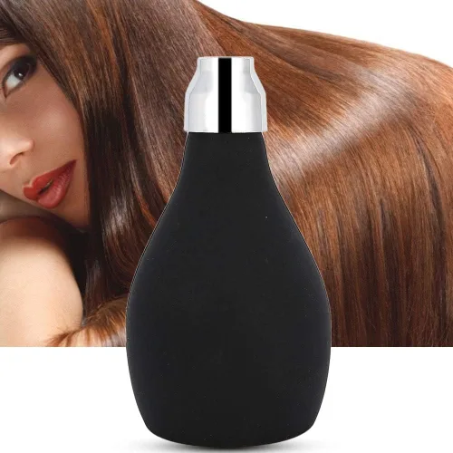 Vista 8 de Botella pulverizadora en polvo, Botellas de spray vacías, Soplador de polvo vacío, Bomba de pulverización de cabello en polvo Aplicador de fibra