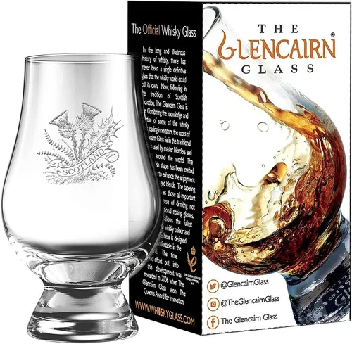 Vista 3 de GLENCAIRN Juego de 4 vasos de regalo escocés