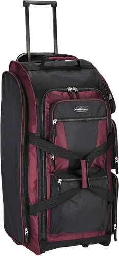 Vista 6 de Travelers Club Xpedition 30 Inch Multi-Pocket Upright Rolling Duffel Bag
