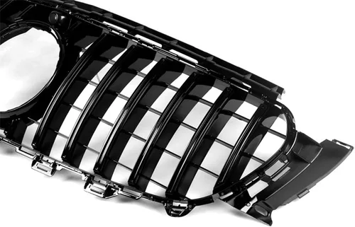 Vista 6 de Parrilla Delantera Para Mercedes Benz W213 E250 E350 E400 2017-2020 (Negro)