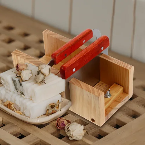 Vista 9 de Molde de madera para cortar jabón con cepillo ondulado recto raspador herramienta de corte para velas hechas a mano herramienta de fabricación