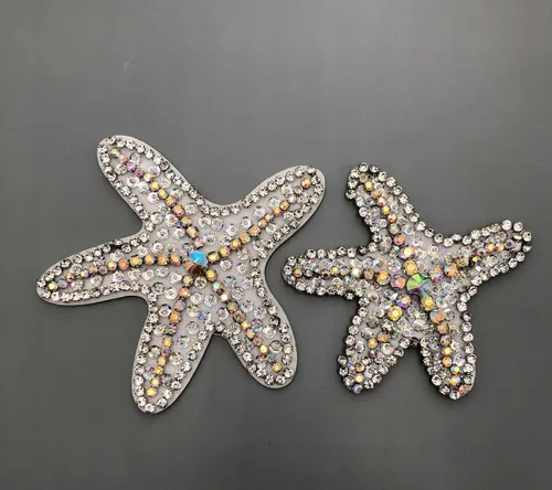 Vista 11 de 5 piezas de parches de cuentas de libélula con diamantes de imitación para coser parche de lentejuelas hecho a mano con cuentas de insectos