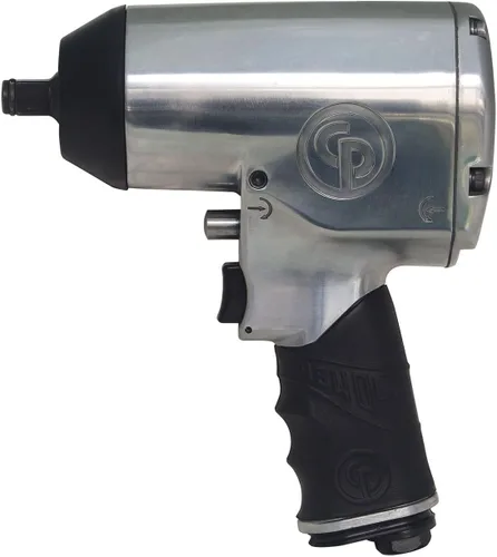 Vista 2 de Chicago Pneumatic CP749 Llave de impacto neumática (1/2 pulgada), herramienta de reparación y montaje industrial, mango de pistola, martillo doble