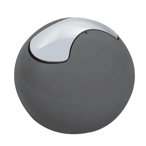 Vista 2 de Spirella Bowl Collection - Papelera (6.3 x 5.5 in, poliestireno), color gris