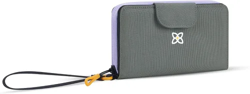 Vista 10 de Sherpani Tulum, cartera grande de nailon con cremallera alrededor, cartera con tarjetero organizador para mujer