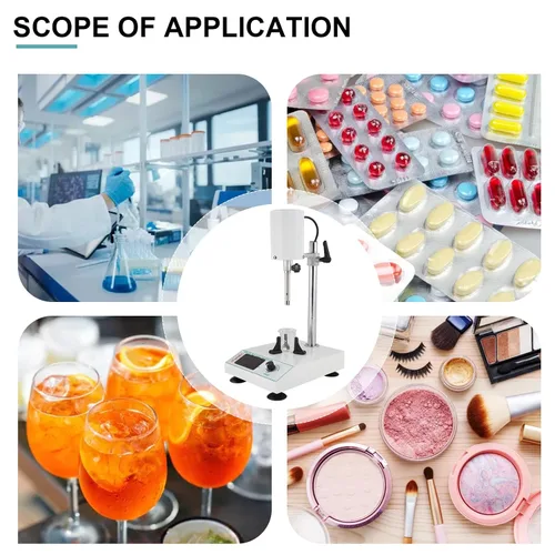 Vista 7 de Dispersor 5~33.8 fl oz del emulsionador del homogeneizador del laboratorio del homogeneizador de alta velocidad versión actualizada FSH-2A