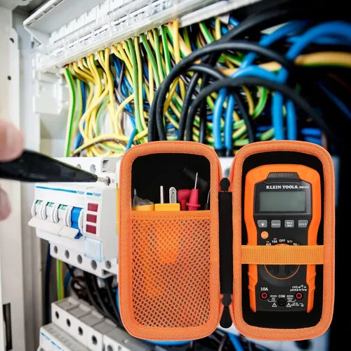 Vista 7 de Aenllosi Funda para Klein Tools MM325/MM300/MM400/69355/69149P Kit de prueba eléctrica con multímetro digital Temp 600V.