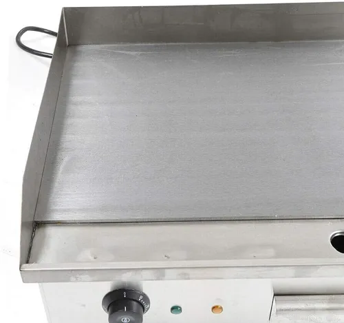 Vista 7 de Parrilla comercial, 3000 W, 110 V, plancha eléctrica comercial para encimera, plancha de hierro inoxidable, placa caliente para barbacoa, 122.0 °F a