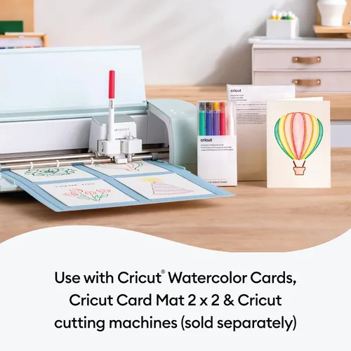 Vista 8 de Cricut Juego de rotuladores y pinceles para acuarela (9 unidades), surtido