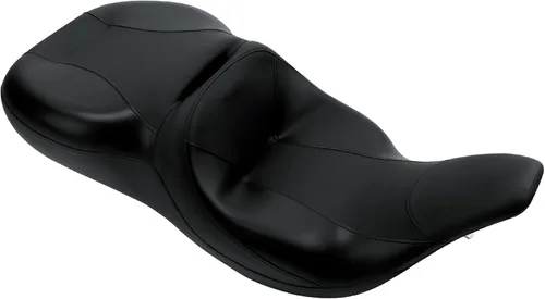 Vista 6 de TCT-MOTORPARTS Almohada de Asiento para Conductor y Pasajero Negro Compatible con Harley Touring Electra Glide Ultra Classic Standard FLHTC 1997-2007