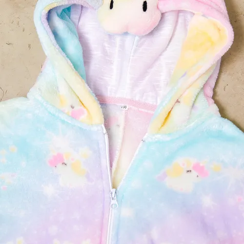 Vista 32 de Mameluco de unicornio para pijamas de animales, cosplay, disfraz unisex de Halloween