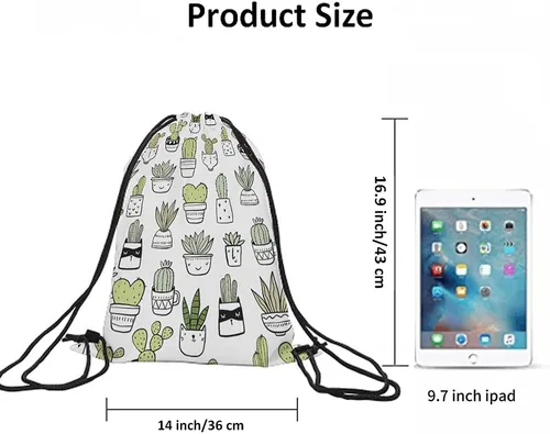 Vista 6 de Beabes Notas musicales Bolsas con cordón Mochila Bolsa de gimnasio Bolsa con cordón, Multi-a147, Mochilas de viaje