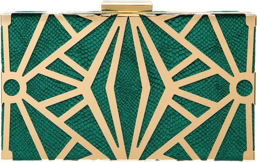 Vista 13 de CARIEDO Bolso Elegante de Noche para Mujer, Elegante Bolso de Mano de Terciopelo Exquisito, Bolso de Metal Hueco, para Promesa, Boda, Fiesta