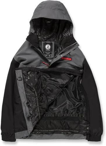Vista 3 de Volcom Chaqueta de snowboard con capucha Anarok para hombre