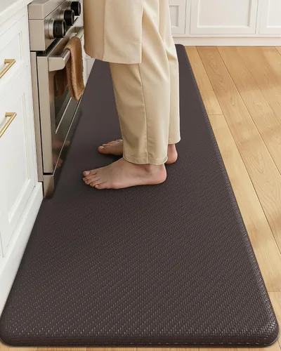 Vista 13 de Color&Geometry - Alfombra antideslizante para cocina Gris