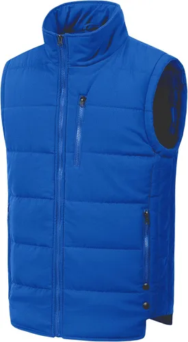 Vista 12 de Chrisuno Chaleco de esquí acolchado de invierno ligero para hombre, ropa de abrigo plegable Verde militar