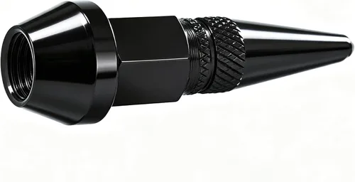 Vista 5 de Lunsom Cubierta de metal para válvulas de neumáticos, tapas de vástago de válvula de espiga, cubiertas de presión de neumáticos, accesorios