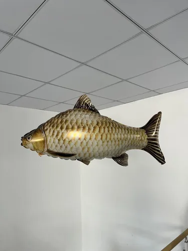 Vista 3 de 3 globos de pez de 33 pulgadas para decoraciones de cumpleaños de peces, suministros de globos para fiestas de pesca