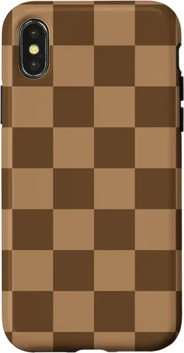 Vista 5 de Classic Checkered Big Checkerboard Luxury Design Womens Mens Case for iPhone 17