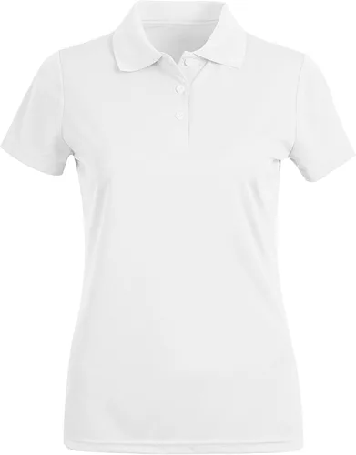Vista 11 de MOHEEN Polo de manga corta de secado rápido para mujer, absorbe la humedad, polo de golf atlético Negro