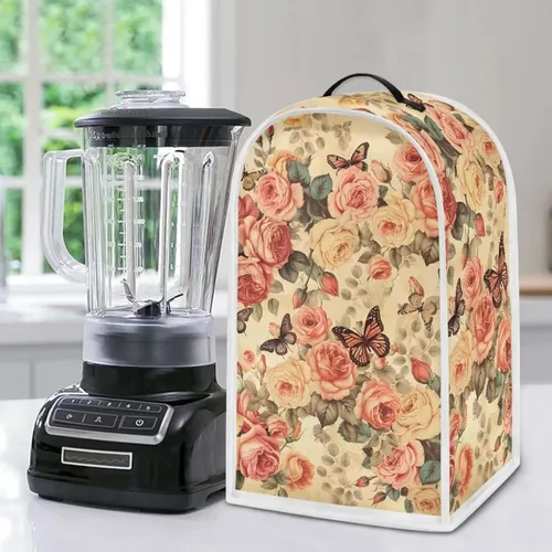 Vista 16 de Aztec Cow - Funda para batidora de girasoles con mango superior, ligera, lavable, para cocina, cafetera, decoración de procesadores de alimentos
