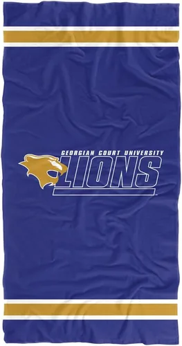 Vista 214 de LOGOVISION Manta Abilene Christian University, 30 x 60 pulgadas, logotipo primario CottonFront/PolyBackBeachTowel