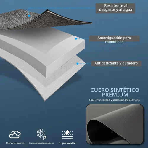 Vista 5 de Fundas de asiento personalizadas para Jeep Gladiator 2020-2026 Línea negra y roja.
