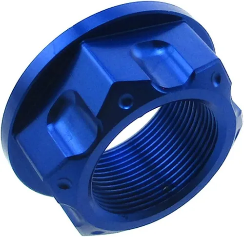 Vista 5 de DJ-Motor Tuerca de vástago de dirección azul M22 para TTR50 TTR110 TTR125 Pit Dirt Bike