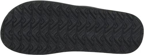 Vista 5 de Reef Sandalia acolchada contorneada para hombre, Negro