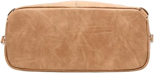 Vista 7 de Bolso tote para mujer, carteras de cuero PU, bolsos de hombro hobo de moda con correa de hombro ajustable