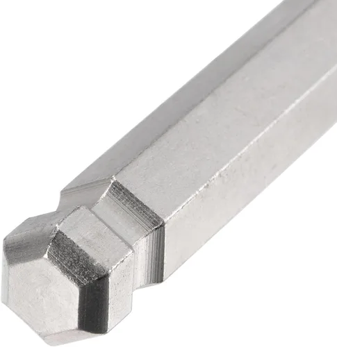 Vista 3 de uxcell Llave de llave hexagonal de extremo de bola de 1/2", herramienta de reparación CR-V de brazo largo en forma de L