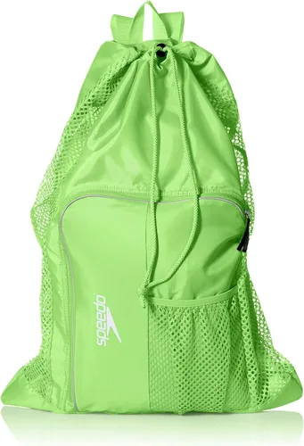 Vista 5 de Speedo Bolsa de Equipo de Malla Ventilador Deluxe con Cordón para Adultos Unisex
