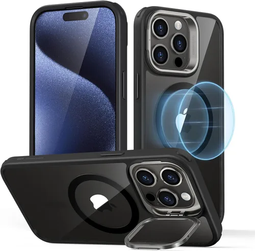 Vista 15 de ESR Funda para iPhone 13 Pro, compatible con MagSafe, protección de grado militar a prueba de golpes, soporte de anillo de cámara integrado, funda