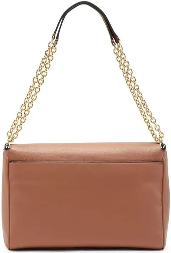 Vista 2 de Calvin Klein Soft Lock - Bolso bandolera grande convertible de piel de cordero