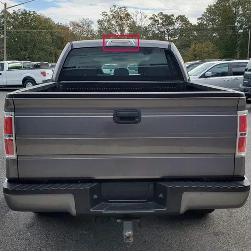 Vista 9 de GRAND ORANGE Tercera luz de freno LED compatible con Ford F150 2009-2014 Luz de freno trasero de montaje alto, lámpara de carga, carcasa cromada