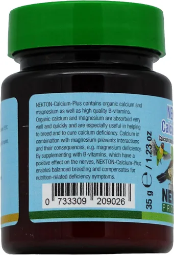 Vista 4 de Nekton Calcio Plus - Calcio con Magnesio y Vitaminas 35g/1.23 oz
