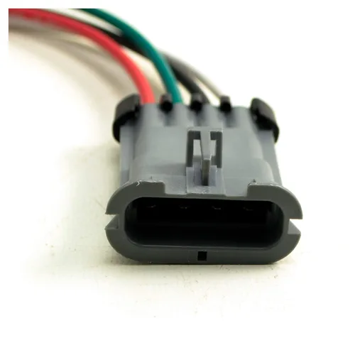 Vista 3 de Arnés de reparación de cables SaltDogg SHPE1500, SHPE2000 y más (kit masculino + hembra, taladro (4 pines))