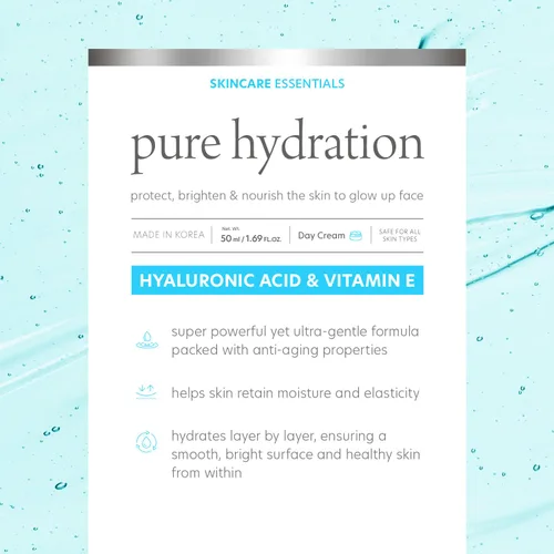 Vista 3 de Hidratante facial diario con ácido hialurónico y vitamina E, reduce las cicatrices del acné, líneas finas, arrugas, crema hidratante de día, cuidado