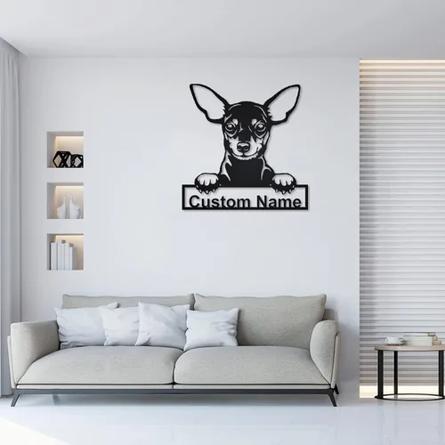 Vista 76 de zouwii Letrero de metal personalizado para perro Airedale Terrier Letrero de metal personalizado Airedale Terrier Airedale Terrier divertido