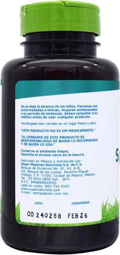 Vista 4 de Vidanat Algas espirulina 200 tabletas – 400 mg por tableta – Superalimento natural para energía, apoyo inmunológico y desintoxicación – 200 tabletas