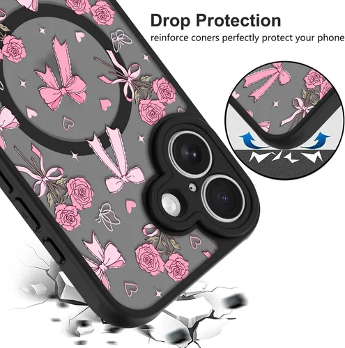 Vista 73 de KANGHAR - Funda compatible con iPhone 11, diseño de leopardo negro, textura de neumático antideslizante, a prueba de golpes, funda protectora