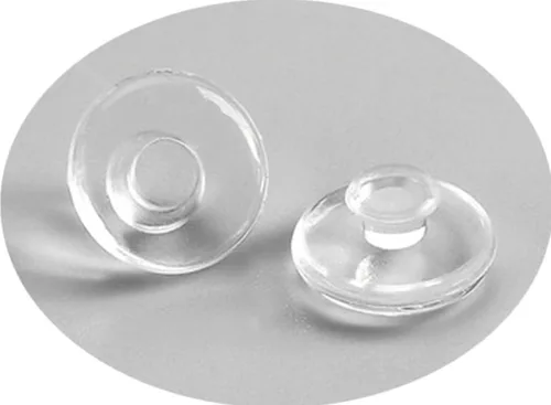 Vista 6 de BEHLINE - 5 pares de almohadillas de nariz de repuesto para marco, para marco de gafas sin marco, protectores de nariz de silicona suave