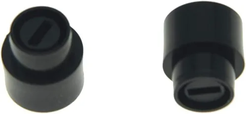 Vista 4 de KAISH Paquete de 2 pomos de interruptor de barril negro con punta de interruptor selector de 3 vías o 4 vías para USA Tele/Telecaster