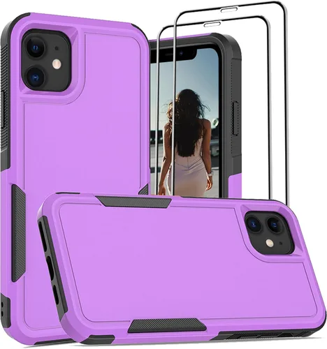 Vista 293 de Jeylly Funda para iPhone SE/Funda para iPhone 5S, Exterior de Plástico Duro que Absorbe Golpes + Interior de Silicona de Goma Defensor contra