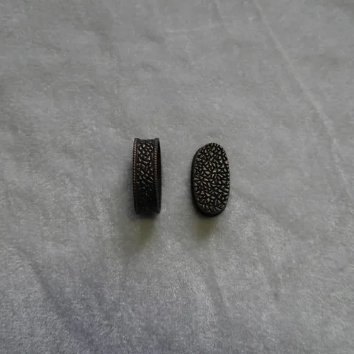 Vista 23 de Espada samurái japonesa KOSHIRAE – Aleación de Fuchi Kashira 01-44