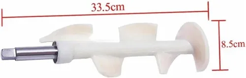 Vista 4 de Beater Rod Ice Cream Maker Fitting Scraper Auger Recambios Para Vevor Para YKF Soft Serve Machine