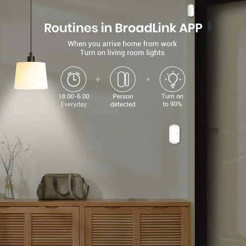 Vista 7 de Broadlink Bombilla inteligente Wi-Fi, luz LED regulable RGB multicolor cambiante, A19 E26 10W, funciona con Alexa, Google Home, Siri e IFTTT,
