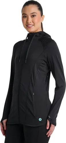 Vista 5 de Coolibar Chaqueta con cremallera completa para mujer - Protección solar UPF 50+ - Astir