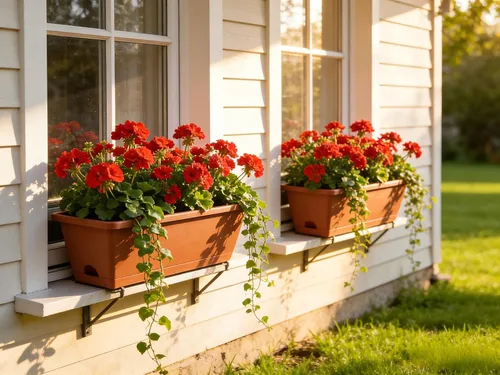 Vista 9 de Jardineras para jardinería doméstica, 8 unidades, 17 pulgadas de largo para alféizar de ventana al aire libre, cajas rectangulares de plástico