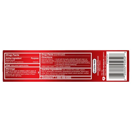 Vista 3 de Colgate Pasta dental blanqueadora Optic White Stain Fighter - 4.2 onzas (24 tubos)